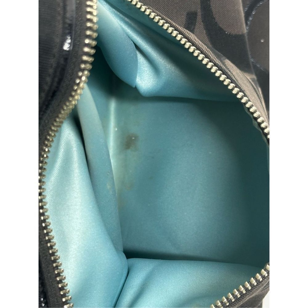COACH Signature Sateen Canvas Tote Bag Black F1221-18979 See Description - Picture 12 of 15